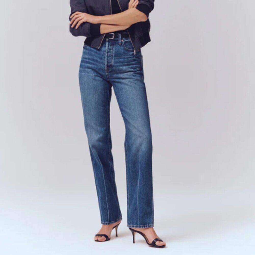 Alex Mill Carla High Rise Straight Jean